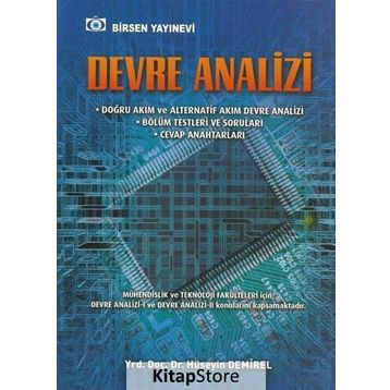 TEMEL DÜZEYDE DC DEVRE ANALIZI BÖLÜM TESTLERI SORULARI VE CEVAP ANAHTARLARI - HÜSEYIN DEMIREL