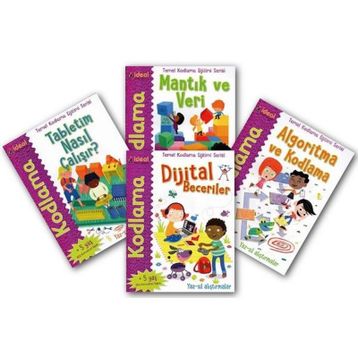 Temel Kodlama Eğtimi Serisi-4 Kitap Takım - Kolektif