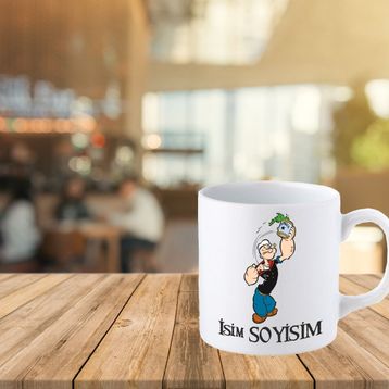 Temel Reis Baskılı Kupa Bardak