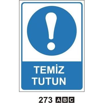 Temiz Tutun Uyarı Levhası