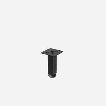 Tempo 25X25 mm Baza 10 cm Siyah Ayak