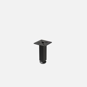 Tempo 25X25 mm Baza 10 cm Siyah Ayak