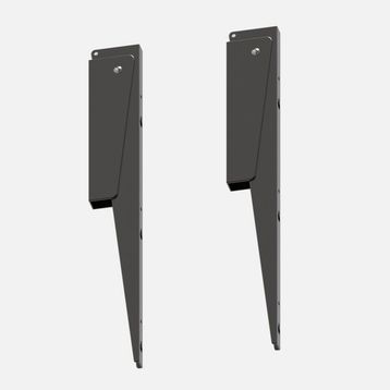 Tempo 45 cm 2'li Siyah Konsol