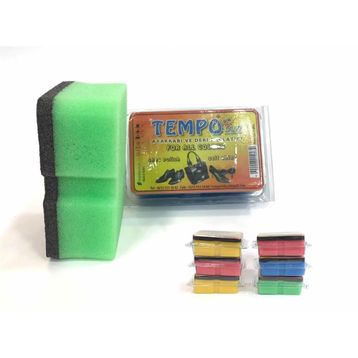 Tempo 6'lı Naturel Ayakkabı Temizleme Süngeri