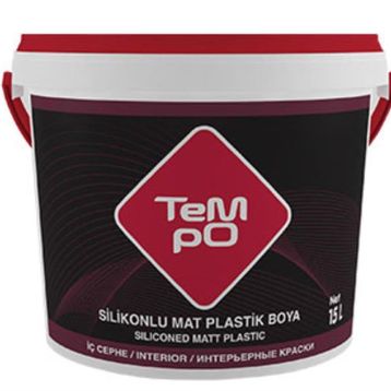 Tempo Keten Beji 10 kg Silikonlu Mat İç Cephe Duvar Boyası
