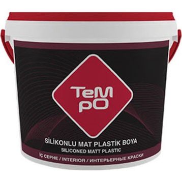 Tempo Pudra 10 kg Silikonlu Mat İç Cephe Duvar Boyası