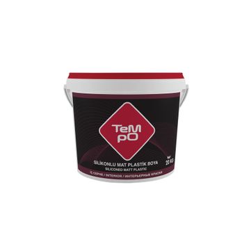 Tempo Pudra 10 kg Silikonlu Mat İç Cephe Duvar Boyası