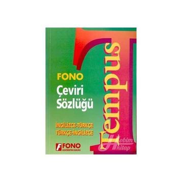 TEMPUS ÇEVİRİ SÖZLÜĞÜ İNGİLİZCE-TÜRKÇE / TÜRKÇE-İNGİLİZCE - KOLLEKTIF
