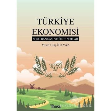 Temsil Yayınları Türkiye Ekonomisi Soru Bankası Ve Özet Notlar