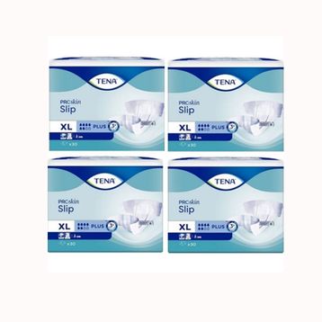 Tena 6 Damla 30'lu 4 Paket 120 Adet Belbantlı Büyük Boy Hasta Bezi