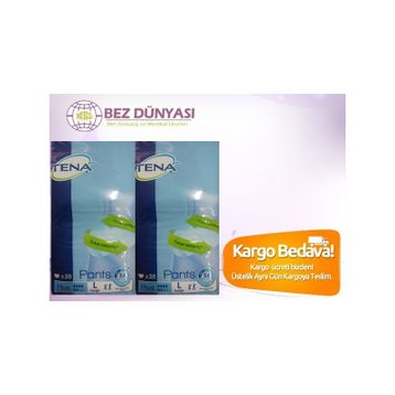 Tena 6 Damla Large 30'lu 2 Paket Külotlu Hasta Bezi