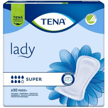 Tena 7 Damla Süper Lady 30 Adet Mesane Pedi