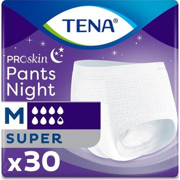 Tena Gece Medium Orta Süper 2x30 Adet Proskin Pants Night Emici Külot Hasta Bezi