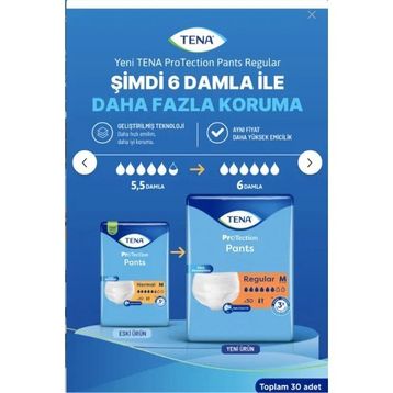 Tena Külotlu M 30'lu Hasta Bezi