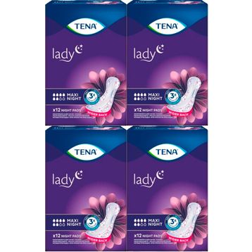 Tena Lady Maxi Night 4x12 Adet Mesane Pedi