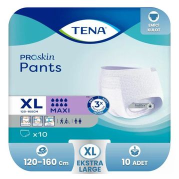 Tena Pant Maxi XL-Extra Large Beden 10 Adet Hasta Bezi