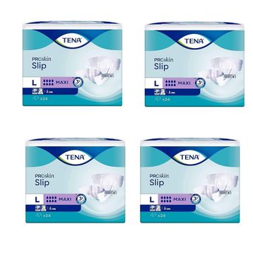 Tena Proskin Slip Maxi Belbantlı Büyük Boy L 24'lü 4 Adet Hasta Bezi