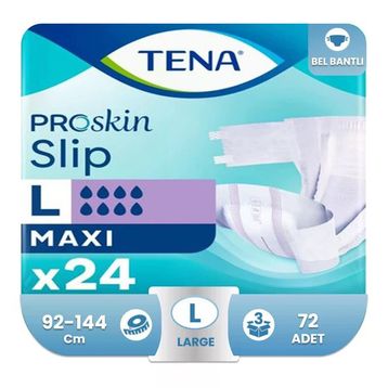 Tena Proskin Slip Maxi L 72 Adet Belbantlı Hasta Bezi