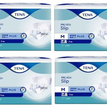 Tena Proskin Slip Plus 120 Adet Medium Belbantlı Hasta Bezi