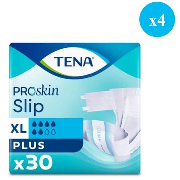 Tena Proskin Slip Plus XLarge 4x30'lu Hasta Bezi