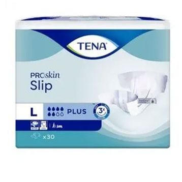 Tena Slip 6 Damla Proskin Büyük Boy Large 30'lu 1 Paket Belbantlı Hasta Bezi