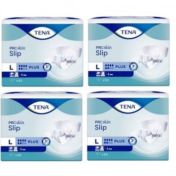 Tena Slip Premium Plus 6 Damla Belbantlı Büyük 120 Adet Hasta Bezi