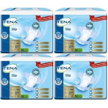 Tena Slip Premium Plus 6 Damla Belbantlı Orta 120 Adet Hasta Bezi
