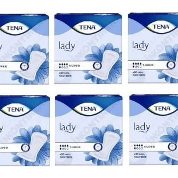 Tena Süper 30'lu 6 Paket 180 Adet Mesane Pedi