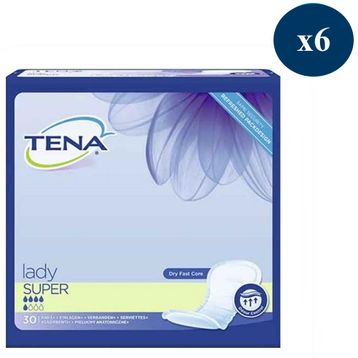 Tena Süper 6x30'lu Kadın Mesane Pedi