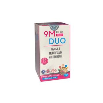 Tenda 9M 10 Days Duo Omega-3 Multivitamin Multimineral 30 Kapsül