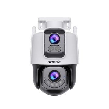 Tenda CH9-WCA 6 MP 3 MP + 3 MP Dual Lens 4 mm 6 mm Full Color Linkage Outdoor Wifi 6 Pan Tilt IP Kamera