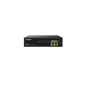 Tenda S106PC 4FE PoE Port 55W 2FE Uplink Desktop Switch