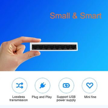 Tenda S108-V3 8 Port 10/100 Mbps Switch