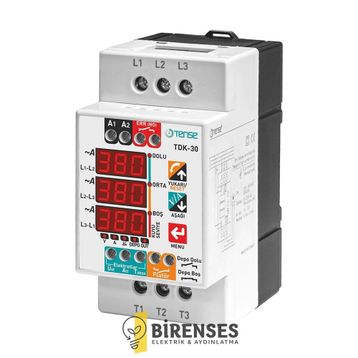 Tense TDK-30 Trifaze Kontrol Rölesi