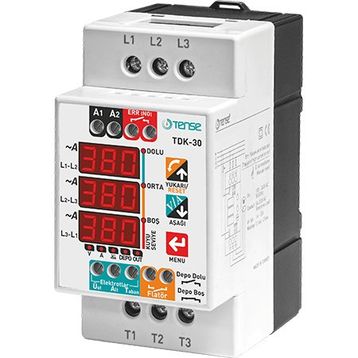 Tense TDK-30 Trifaze Kontrol Rölesi