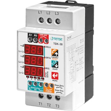 Tense TDK-30 Trifaze Kontrol Rölesi