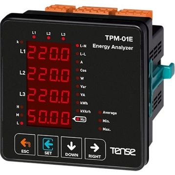 Tense TPM-01E Enerji Analizörü