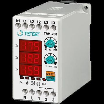 Tense TRM-200 90A-200A Dijital Termik