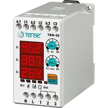 Tense TRM-50 15A-50.0A Dijital Termik