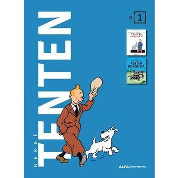 Tenten Cilt 1 - İki Kitap Bir Arada - Herge