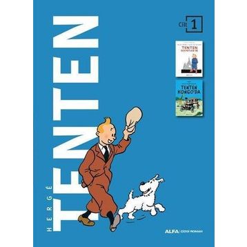 Tenten Cilt 1 - İki Kitap Bir Arada - Herge