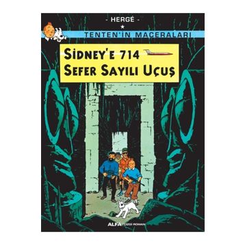 TENTEN´IN MACERALARI SIDNEY´E 714 SEFER SAYILI UÇUŞ - HERGÈ