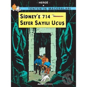 TENTEN´IN MACERALARI SIDNEY´E 714 SEFER SAYILI UÇUŞ - HERGÈ