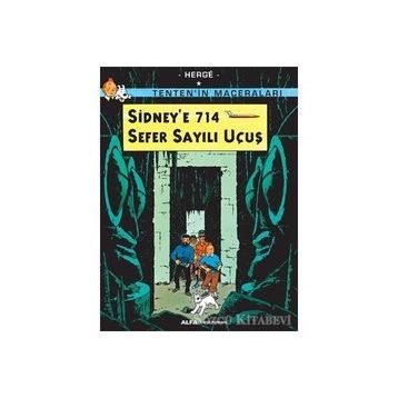 TENTEN´IN MACERALARI SIDNEY´E 714 SEFER SAYILI UÇUŞ - HERGÈ