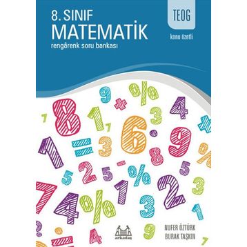 TEOG Konu Özetli 8. Sınıf Matematik - Rengarenk Soru Bankası - Nufer Öztürk Burak Taşkın