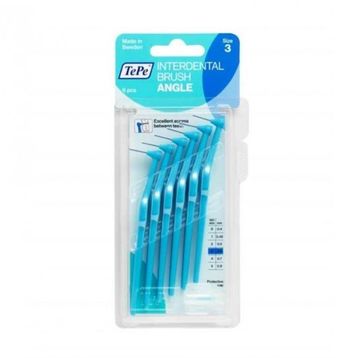 Tepe Angle Mavi 0.4 mm 6'lı Arayüz Diş Fırçası