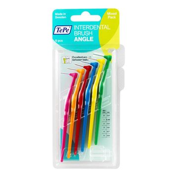 Tepe Angle Mixed Pack Interdental Brush 6'lı Arayüz Fırçası
