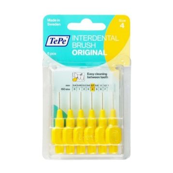 Tepe Interdent Brush Sarı Diş Fırçası