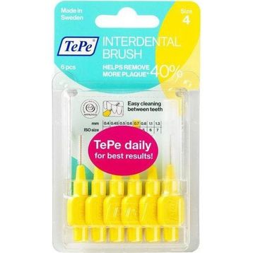 Tepe Interdent Brush Sarı Diş Fırçası
