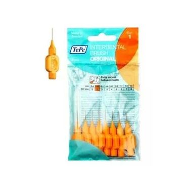 Tepe Interdental Brush Blister 8 Adet Pembe Diş Arayüz Fırçası